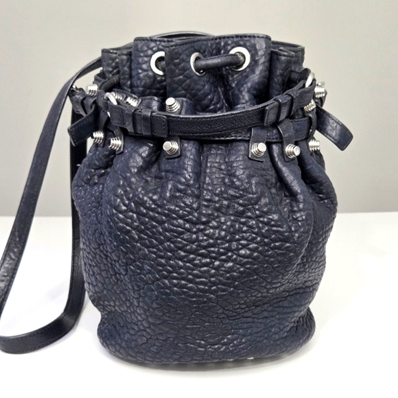 Alexander Wang Handbags - ALEXANDER WANG DIEGO BUCKET SHOULDER BAG NEPTUNE BLUE